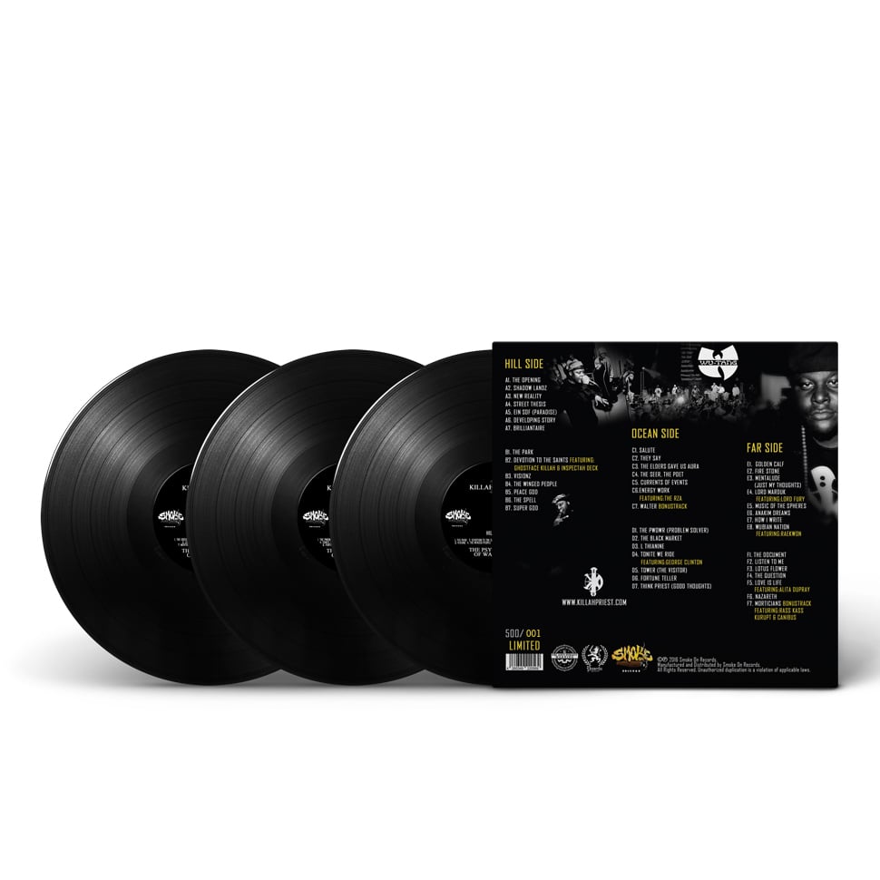 Killah Priest 3LP レコード　500枚限定 Killah Priest - The Psychic World Of Walter Reed Vinyl bundle Rare